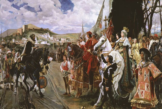 Predaja Granade 1492, slika
