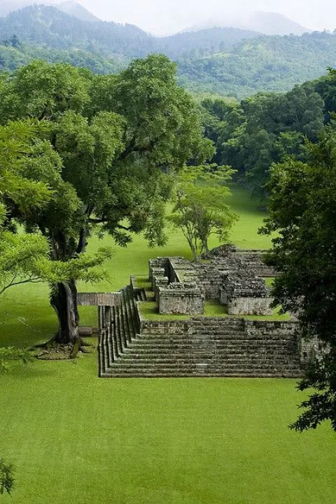 Rovine della città maya di Copán