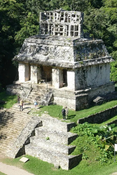 Rovine della città maya di Palenque